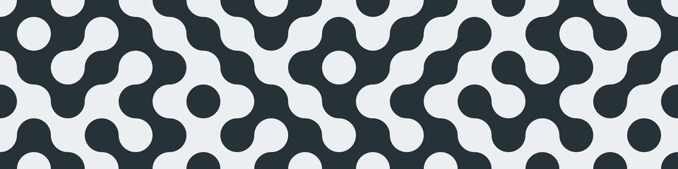 Truchet Random Pattern Generative Tile Art background illustration