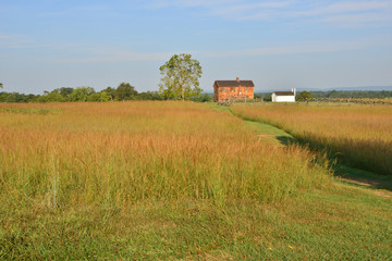 Farm house at Manassas, Virginia.