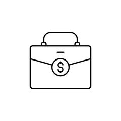 bag, dollar, money line icon. Elements of black friday and sales icon. Premium quality graphic design icon. Can be used for web, logo, mobile app, UI, UX