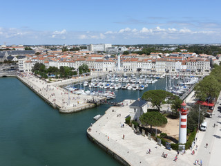 Obraz premium la rochelle vue aérienne