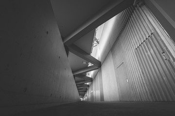 Fototapeta premium tunnel with light