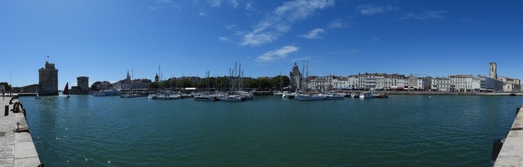 la rochelle panorama vieux port