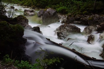 waterfall in forest