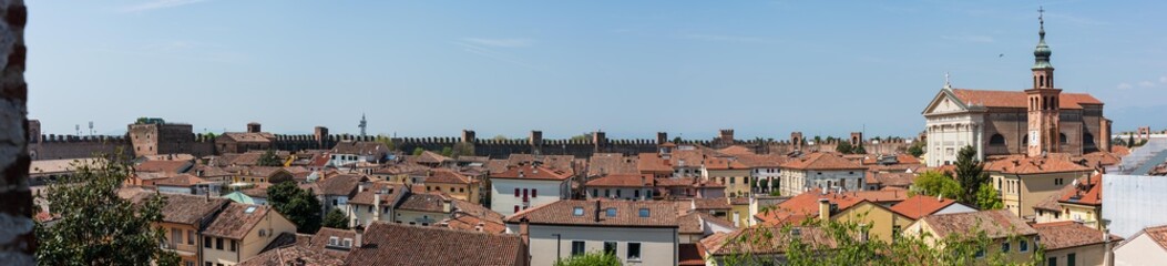 Fototapeta na wymiar City Walls of Cittadella