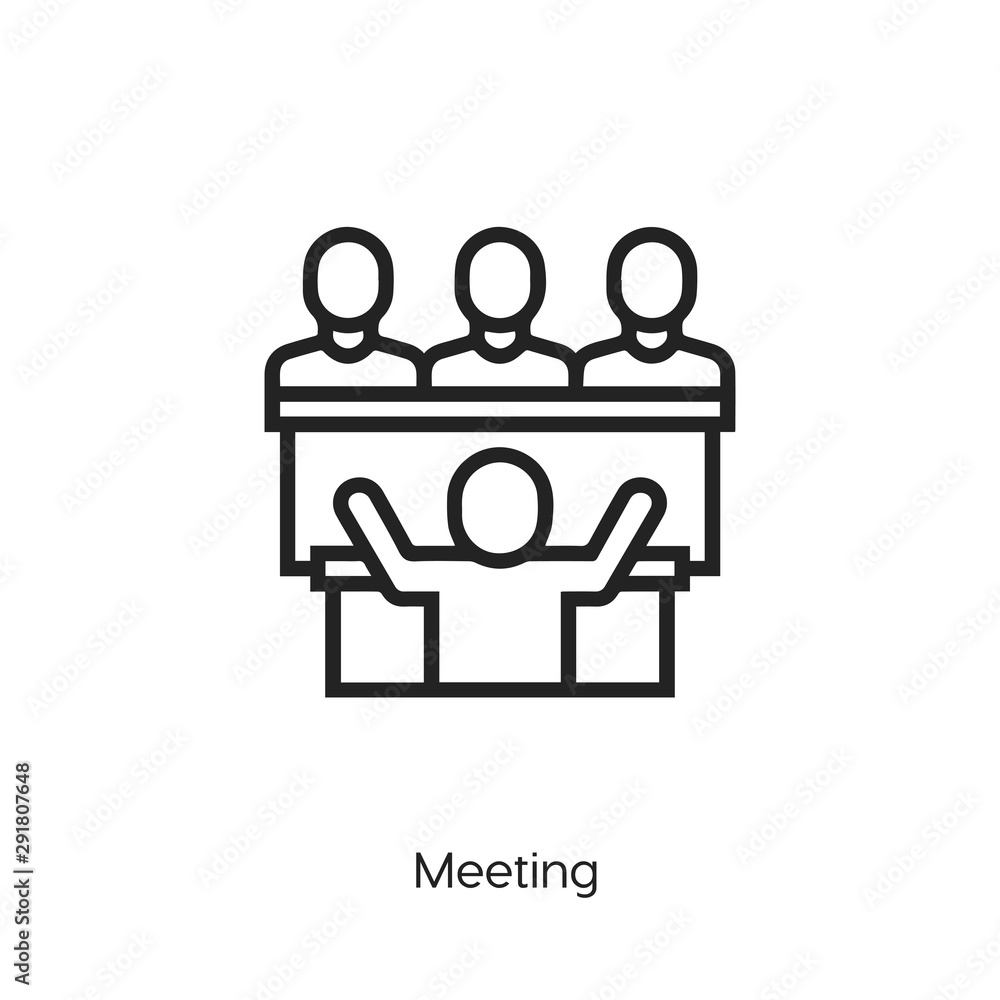 Poster lecture icon vector