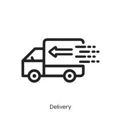delivery icon vector