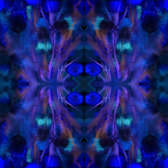 Mandala. Seamless pattern.Watercolor background image - decorative composition. Use printed materials, signs, objects, websites, maps, posters, postcards, packaging.