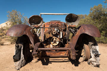 Forgotten Car in the Joshua Tree NP 02
