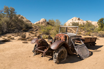 Forgotten Car in the Joshua Tree NP 01
