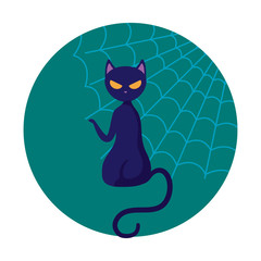cat feline animal of halloween