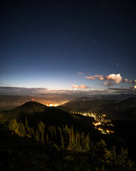 Columbia Valley Night