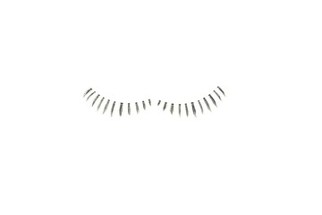 makeup false eye lashes on white background 