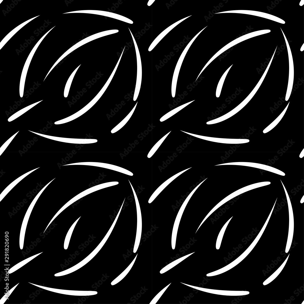 Poster vector seamless pattern. stylish texture. endless abstract background