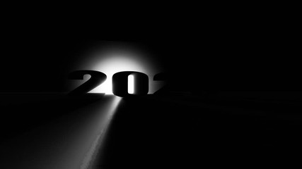 New Year 2020 Creative Design Concept