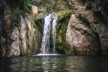 waterfall in forest