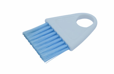 brush clean isolated on white background
