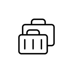Luggage, travel icon. Element of travel icon. Thin line icon