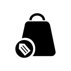 Shopping Bag Icon Vector Design Template