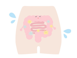 不健康な腸内環境