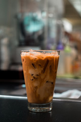 all day morning with ice coffee 