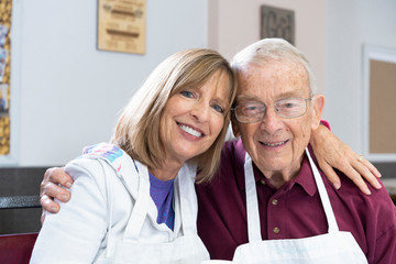 Weekly lunch at community church