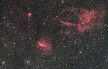 Bubble Nebula Surroundings