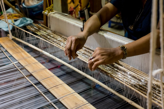 Silk process. Thailand