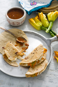 Oaxacan quesadilla