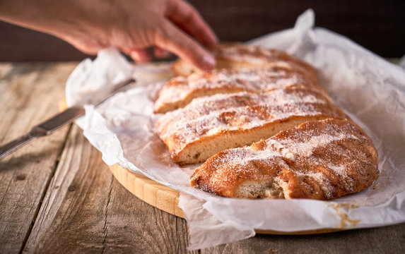 Pork rind dessert from Spain