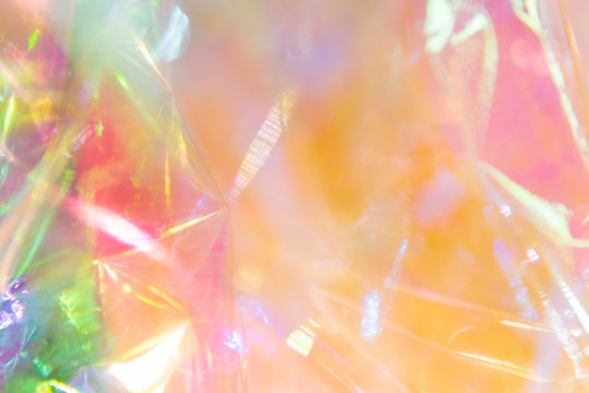 Iridescent rainbow background