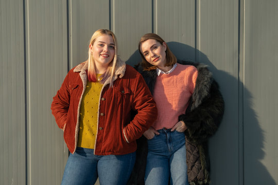 Young Sisters Portrait
