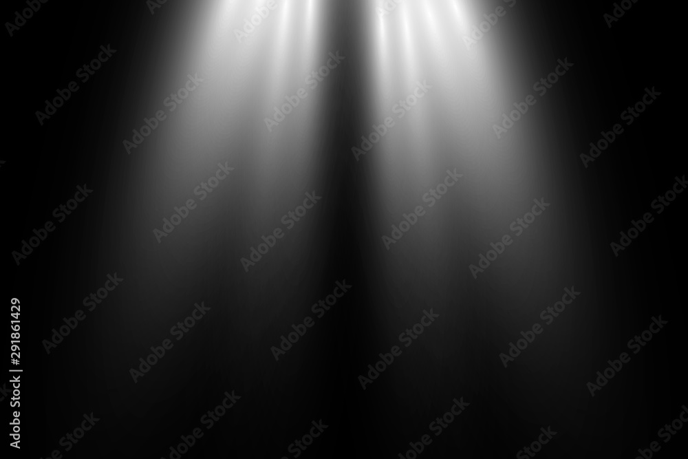 Poster vector transparent sunlight.vector scene illuminated by spotlight . light effect on transparent back