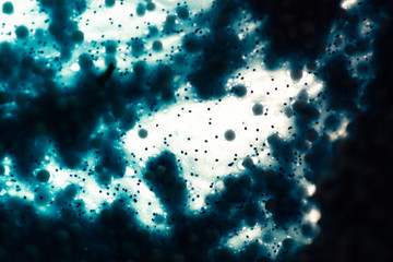 Abstract textures with slimes on white background