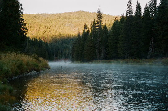 Pristine River Sunrise