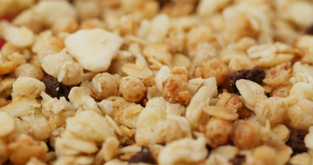 Mix of cereal and oat in rotation