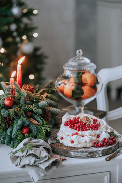 Christmas dessert table