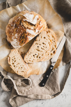 Sourdough loaf bread