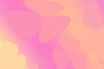 Pink and orange soft pastel color gradient abstract free style. Graphic background. abstract free style background.