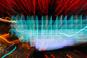 Blurred motion lights