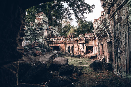 Ancient Ruins In Cambodia