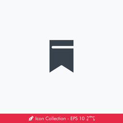 Bookmark or Saved Icon / Vector
