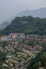 Fototapeta na wymiar View of Gangtok from Ropeway point, Gangtok, Sikkim, India