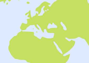 Fototapeta na wymiar Europa Karte als Hintergrund