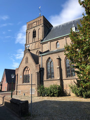 Fototapeta na wymiar Saint Martin church in Pannerden