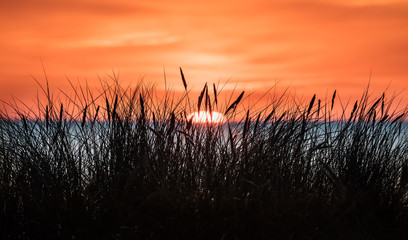 sonnenuntergang am meer