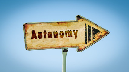 Street Sign to Autonomy