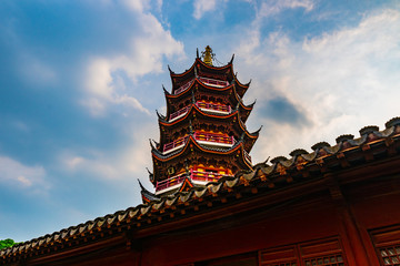 Fototapeta na wymiar China Nanjing Jiming Temple 46