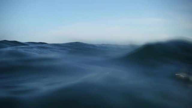 The slow motion of the water surface creates a beautiful bokeh effect. when water flows down from the lens, interesting optical effects and caustics are created.