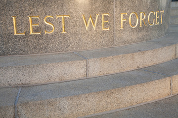 Fototapeta premium Lest We Forget