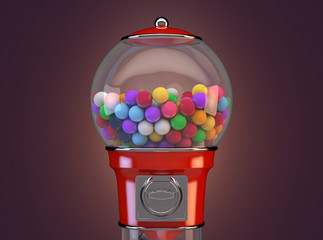 Gumball Dispensing Machine